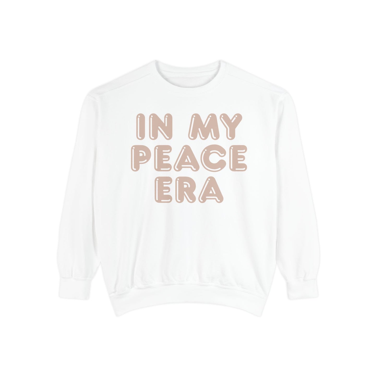 In My Peace Era Sweatshirt (White)