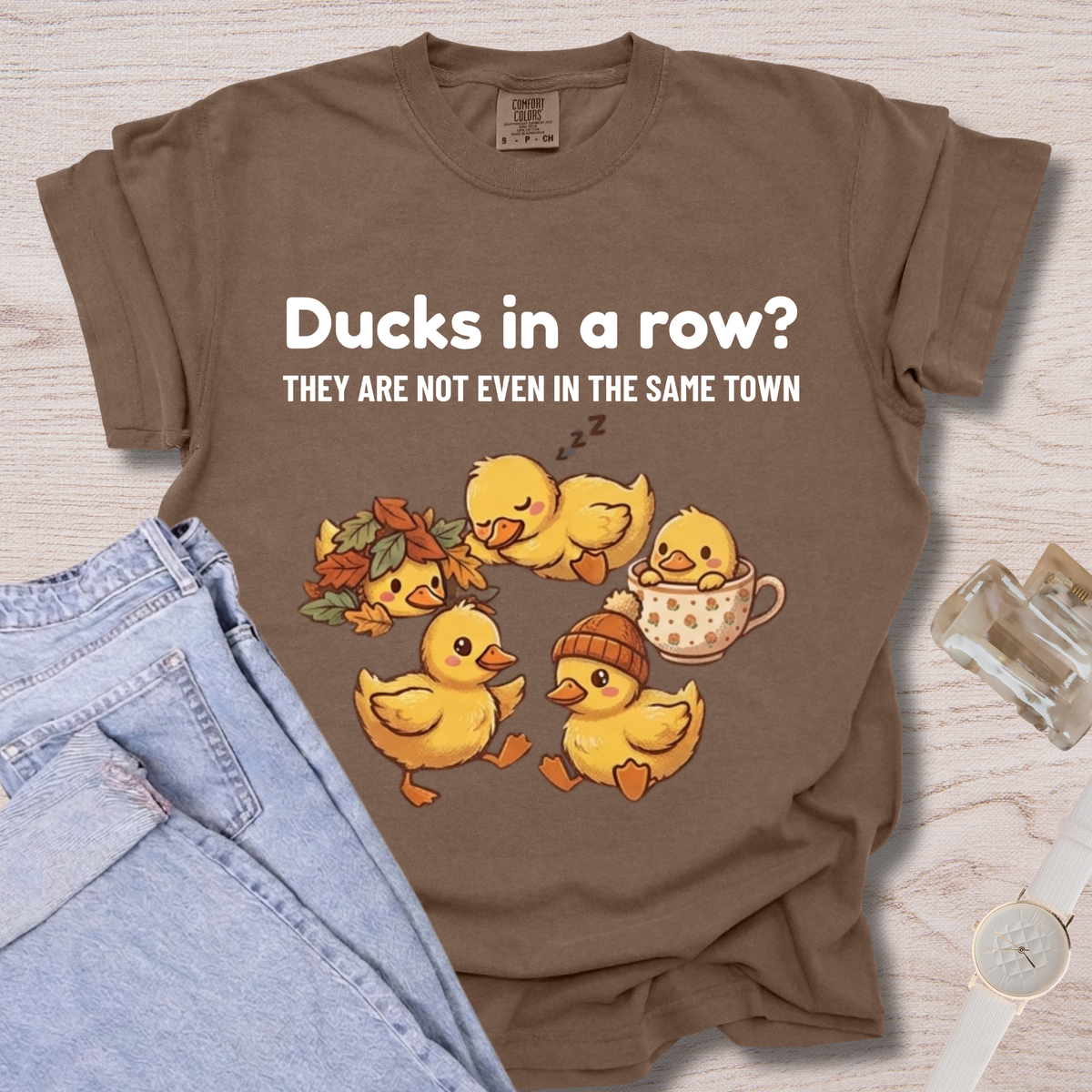 Ducks Not In Same Town T-shirt