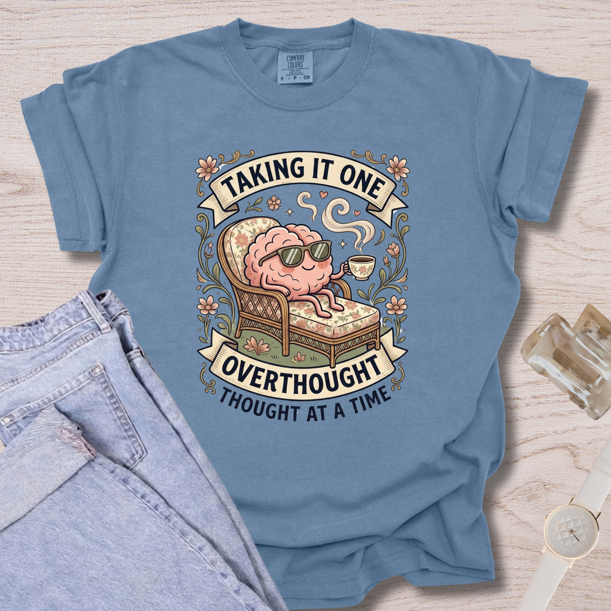 One Overthought Thought At A Time T-shirt
