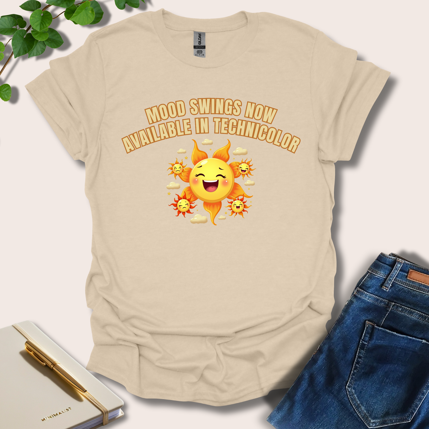 Mood Swings Now Available In Technicolor T-Shirt