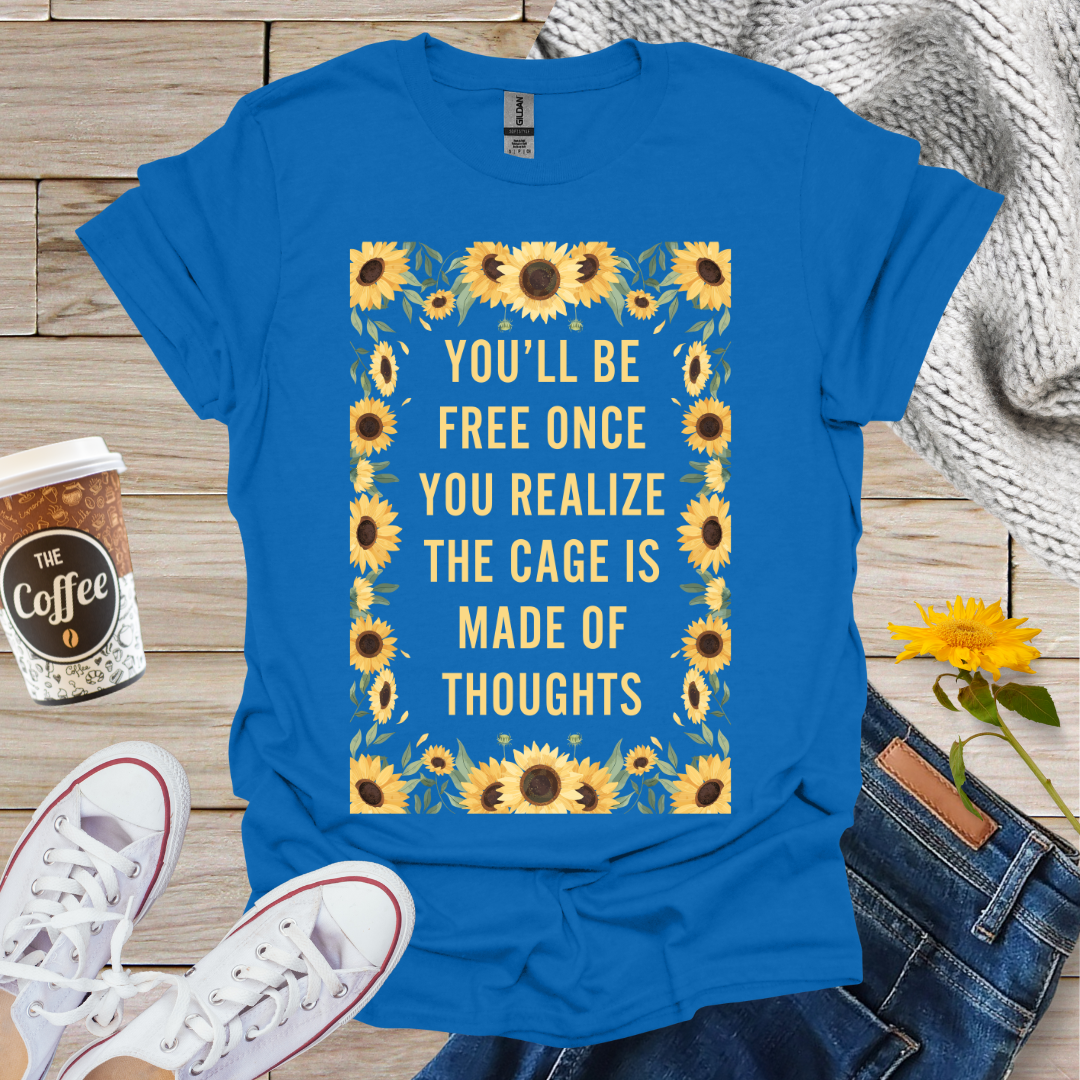 You'll Be Free Sunflower T-Shirt