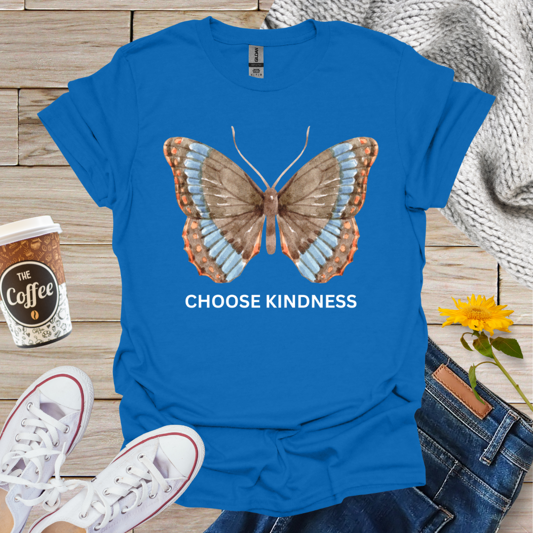 Choose Kindness Butterfly T-Shirt