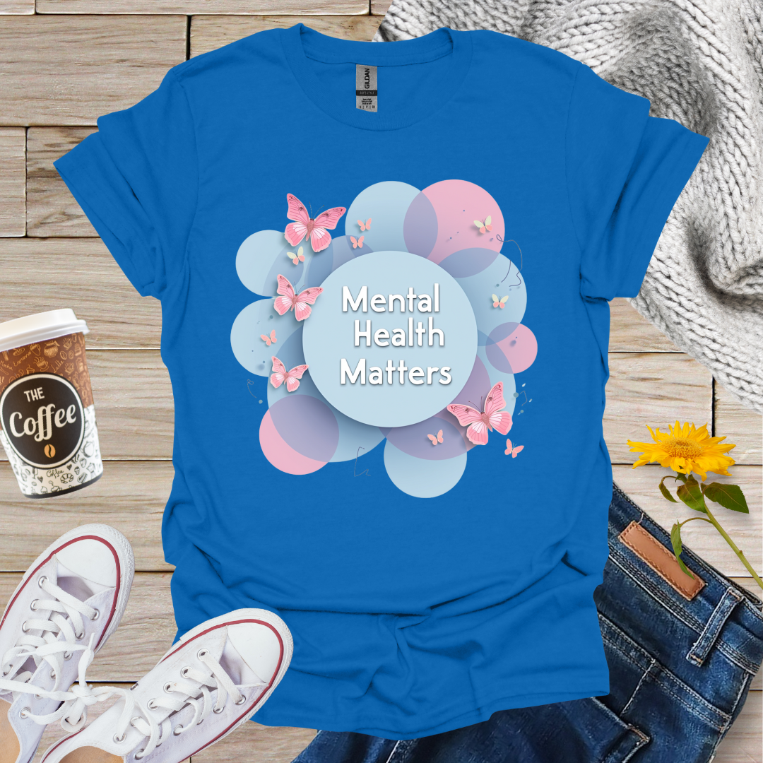 Mental Health Flower T-Shirt