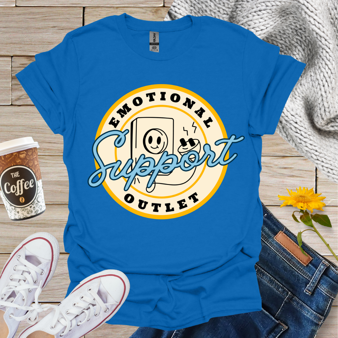 Emotional Support Outlet T-Shirt