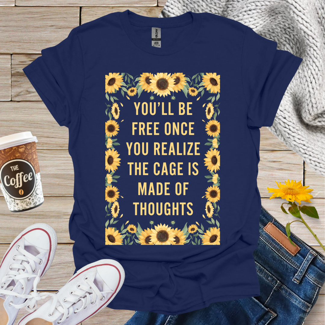 You'll Be Free Sunflower T-Shirt