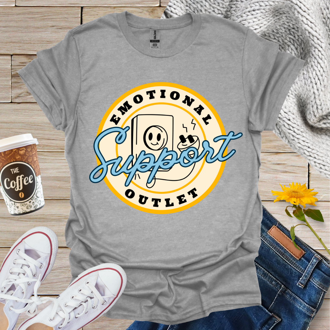 Emotional Support Outlet T-Shirt