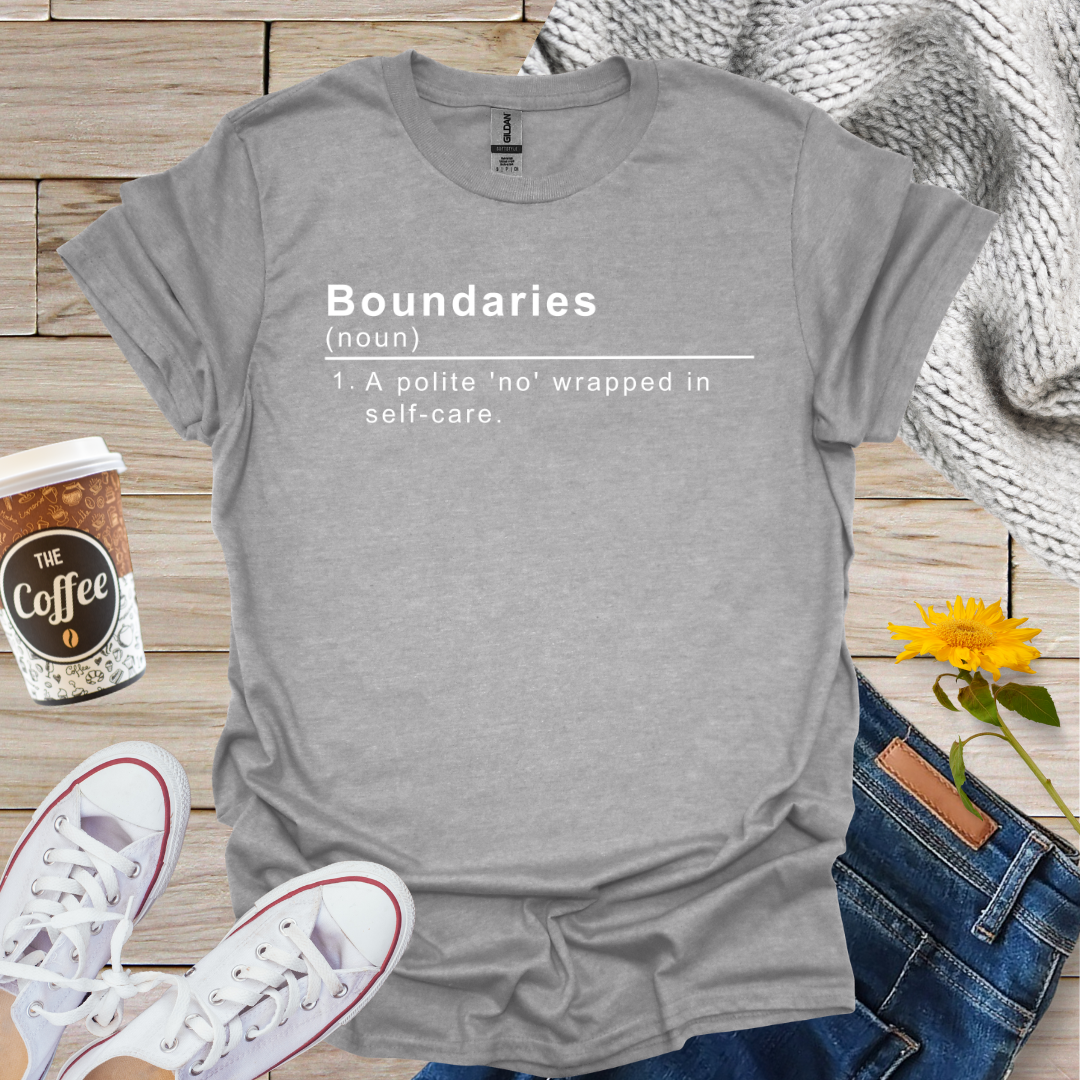 Boundaries Definition T-Shirt