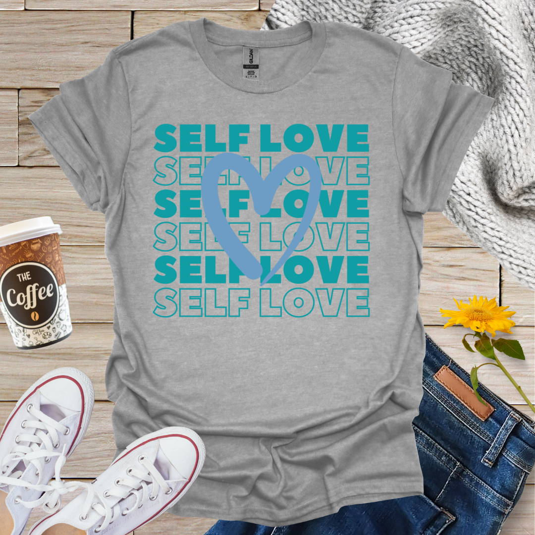 Self Love with Heart T-Shirt