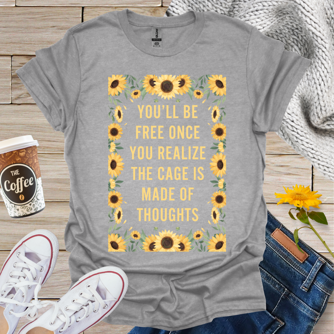 You'll Be Free Sunflower T-Shirt