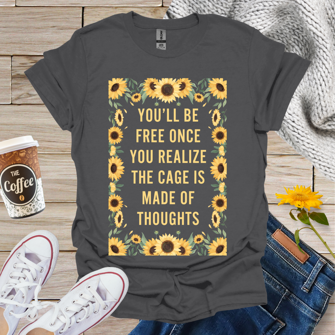 You'll Be Free Sunflower T-Shirt