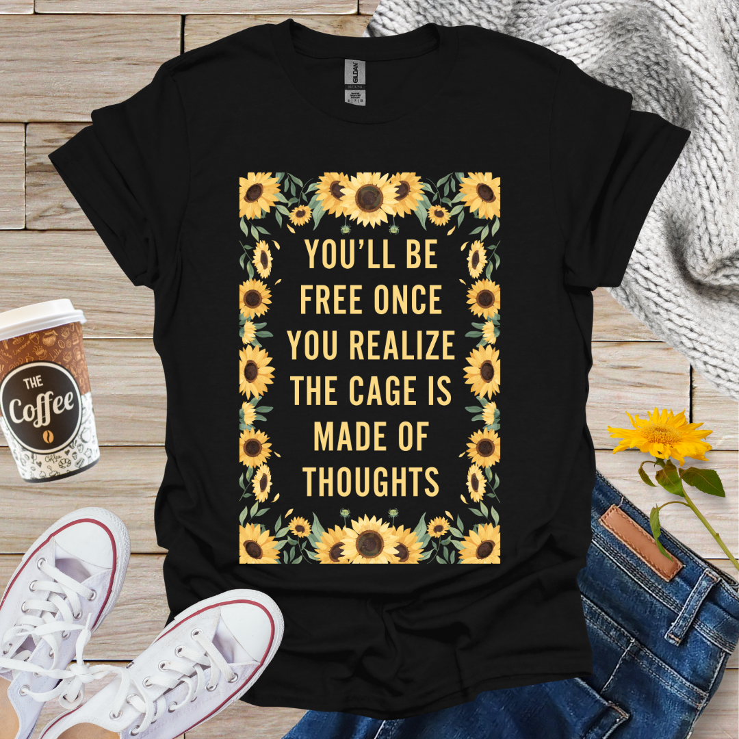 You'll Be Free Sunflower T-Shirt