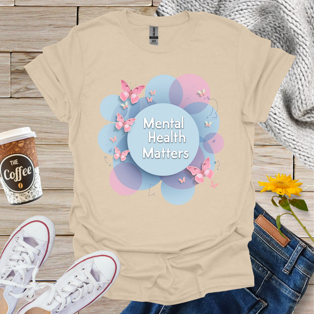 Mental Health Flower T-Shirt