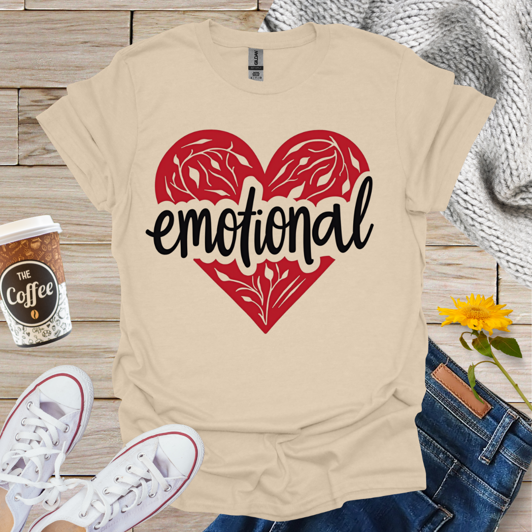 Emotional Heart T-Shirt