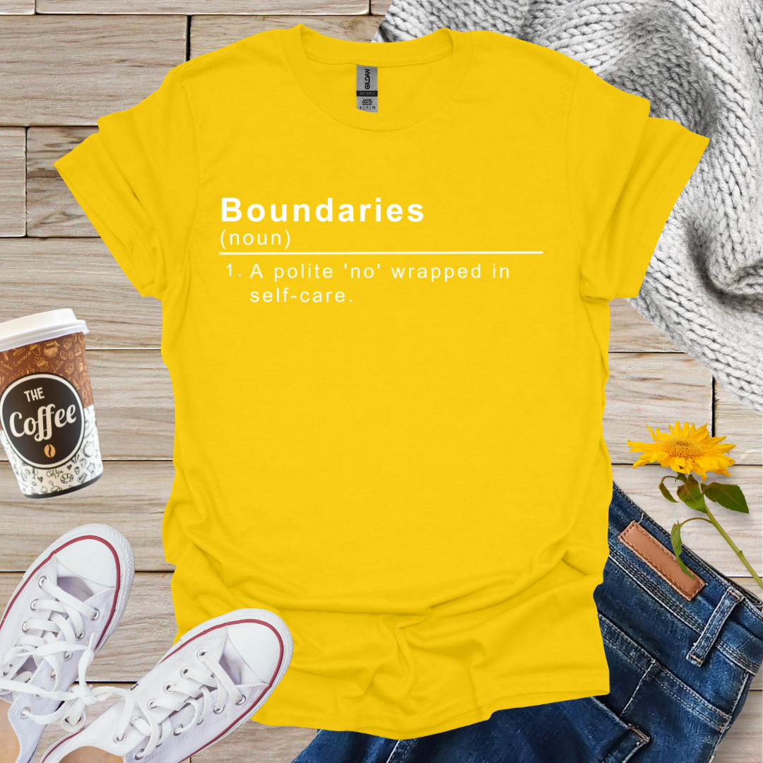 Boundaries Definition T-Shirt