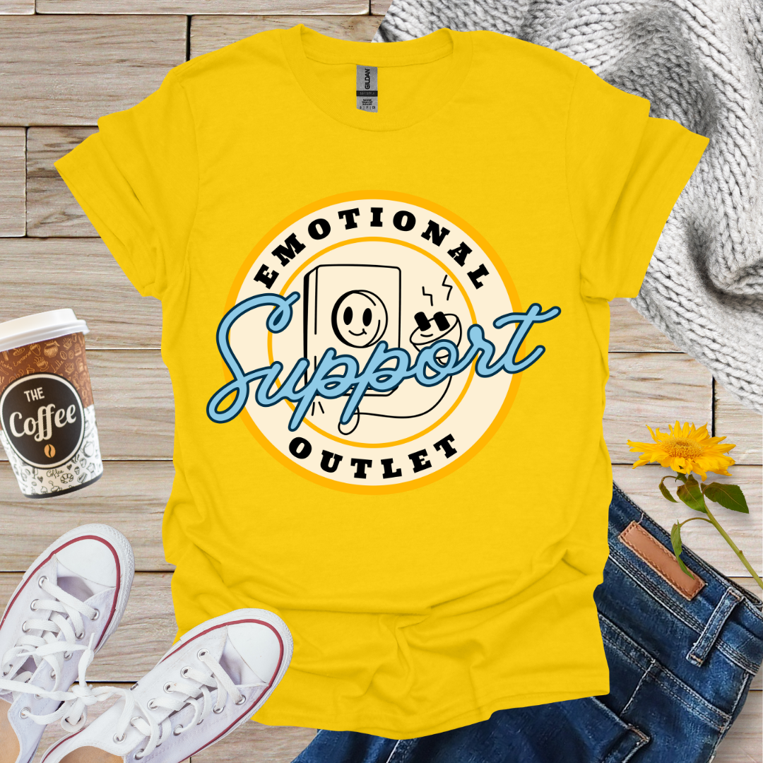 Emotional Support Outlet T-Shirt