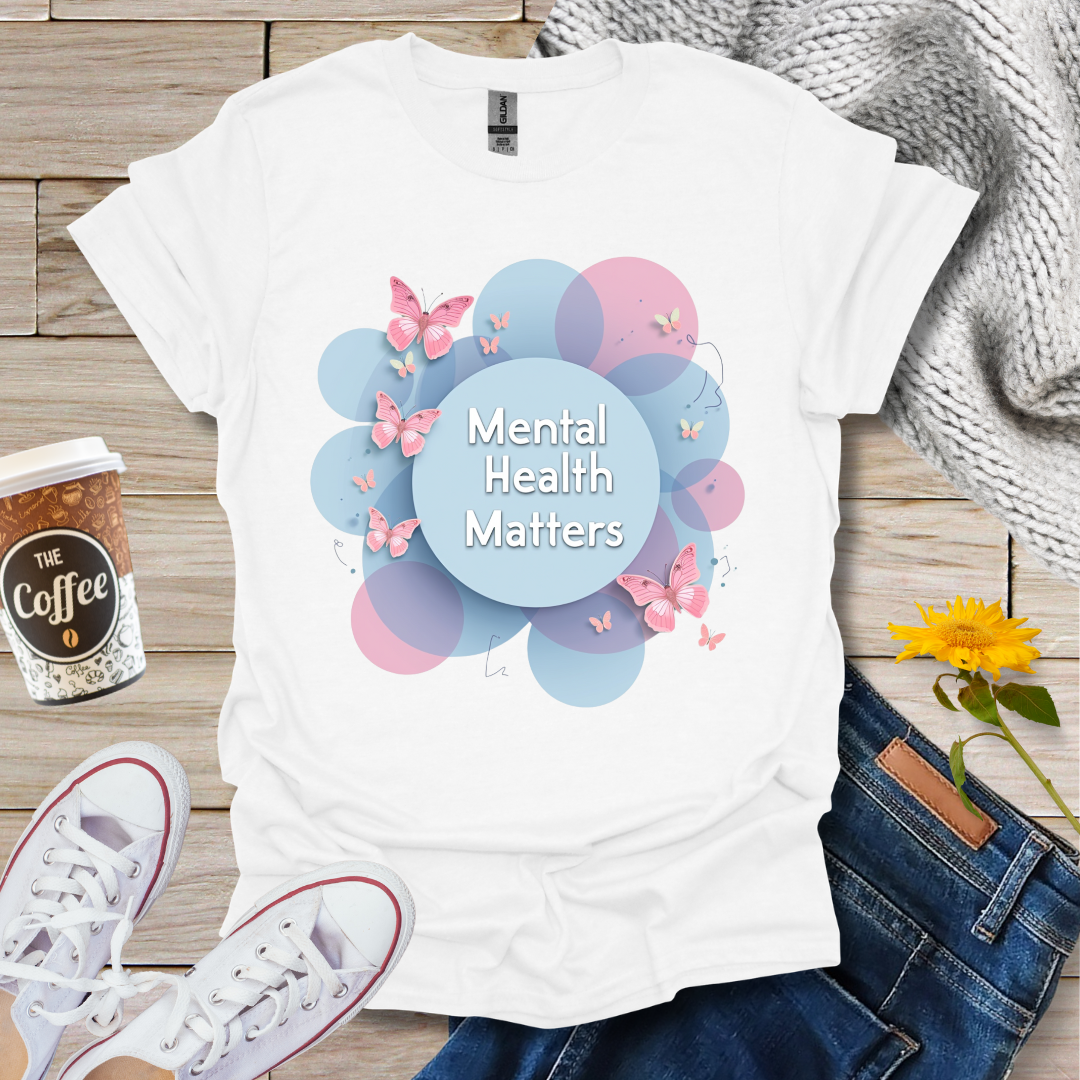 Mental Health Flower T-Shirt