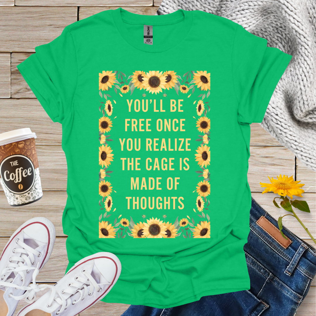 You'll Be Free Sunflower T-Shirt