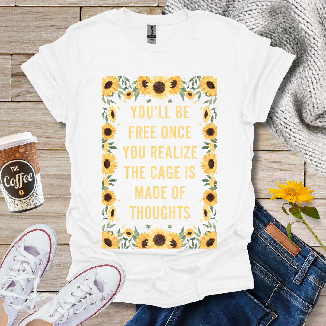 You'll Be Free Sunflower T-Shirt