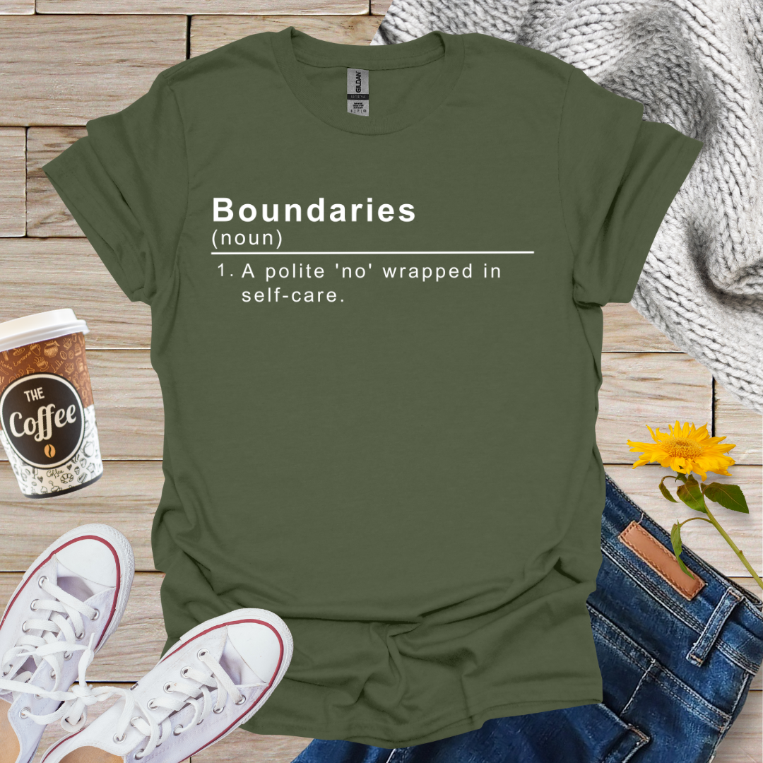 Boundaries Definition T-Shirt