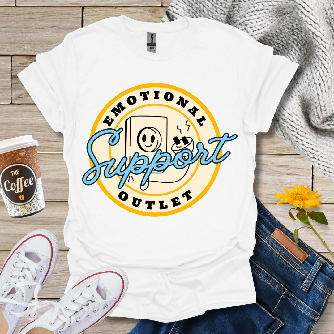 Emotional Support Outlet T-Shirt