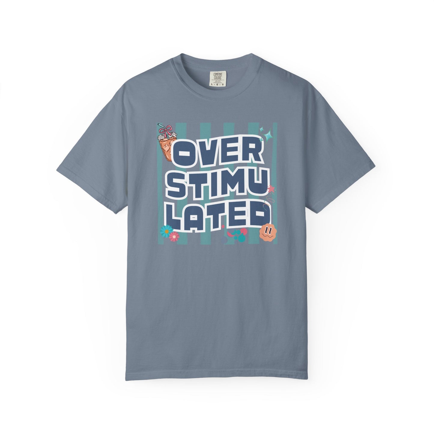Overstimulated Striped T-shirt