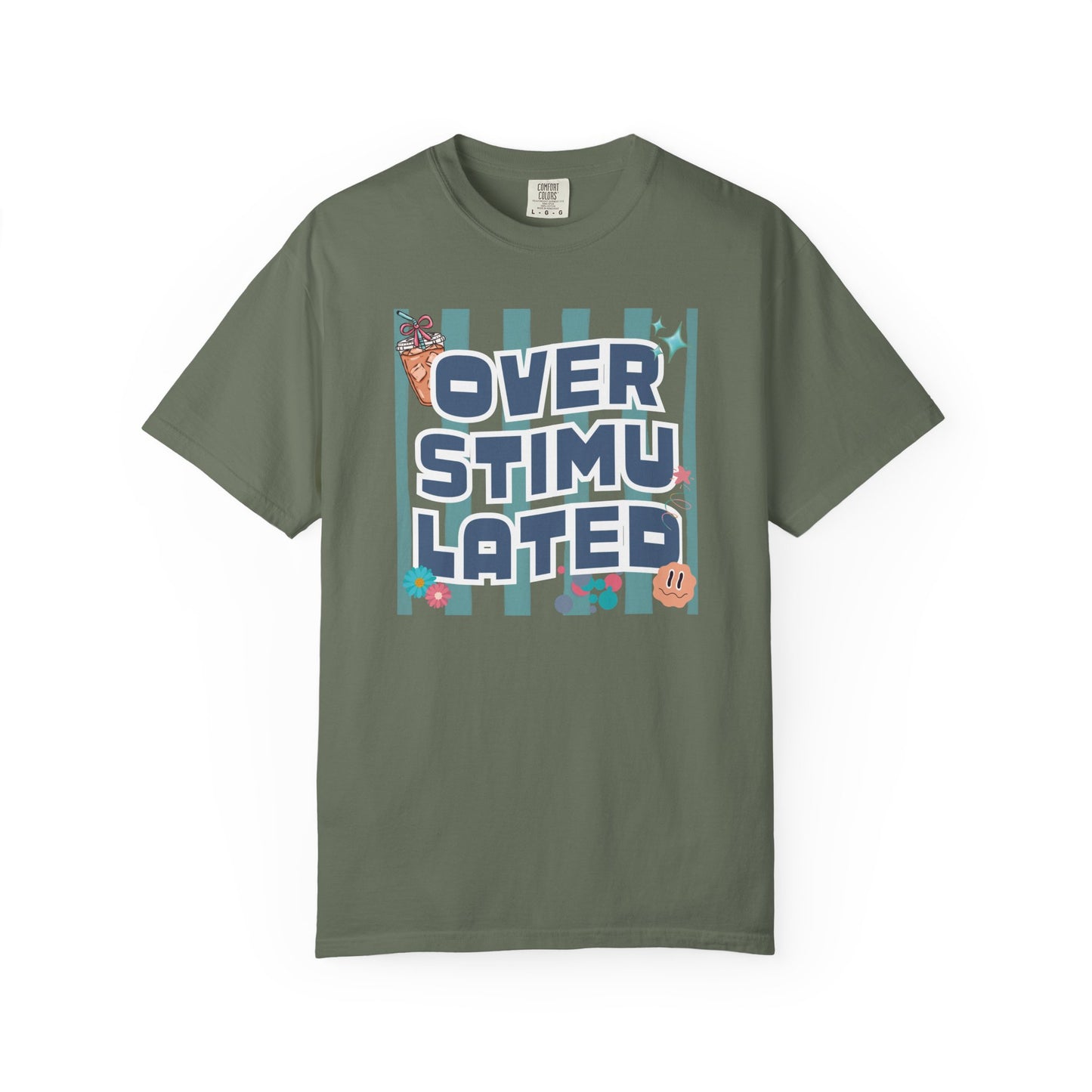 Overstimulated Striped T-shirt