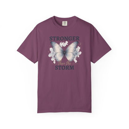 Stronger Than The Storm Butterfly T-shirt