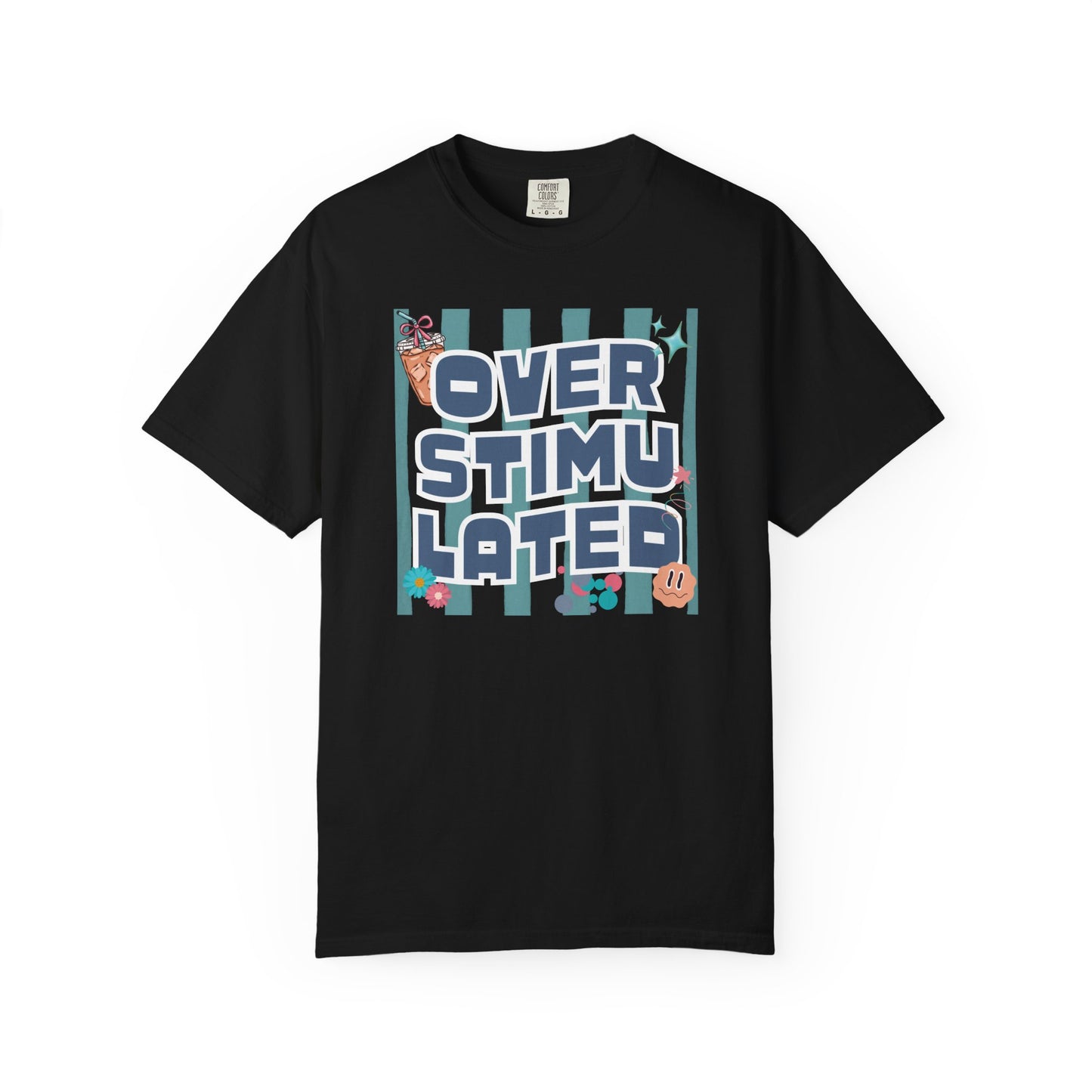 Overstimulated Striped T-shirt