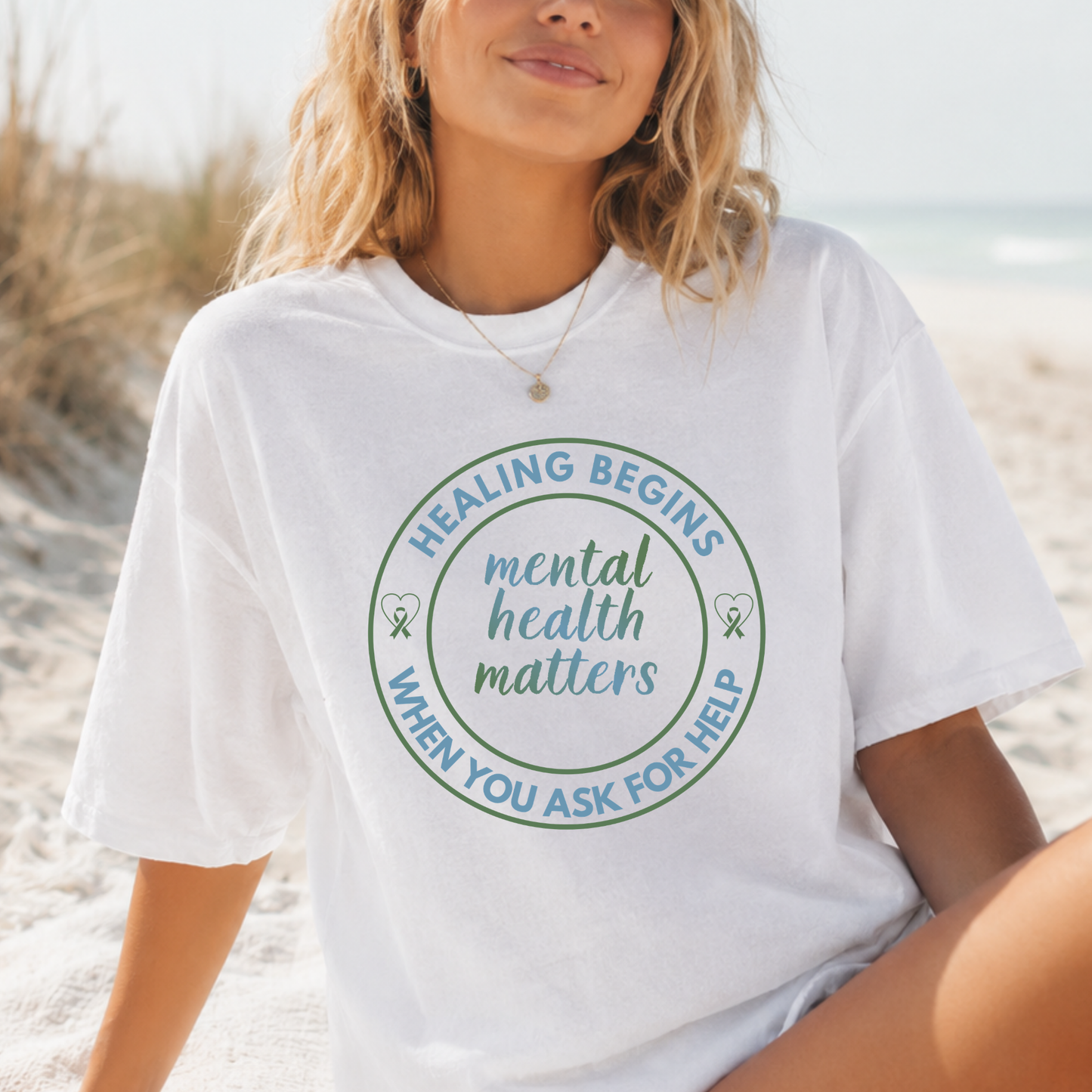 Healing Begins When You Ask For Help T-shirt