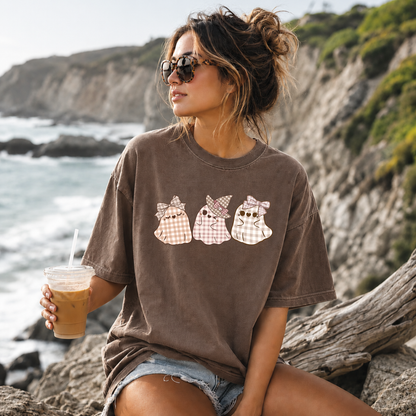 Plaid Ghosts T-shirt