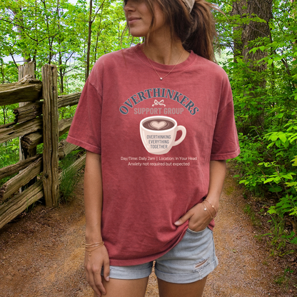 Overthinkers Support Group T-shirt