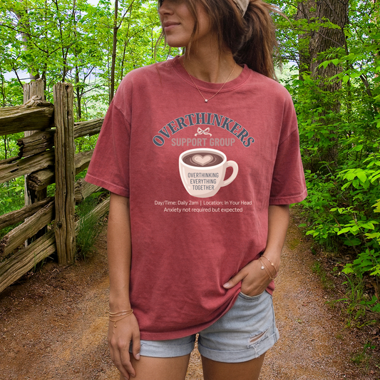 Overthinkers Support Group T-shirt