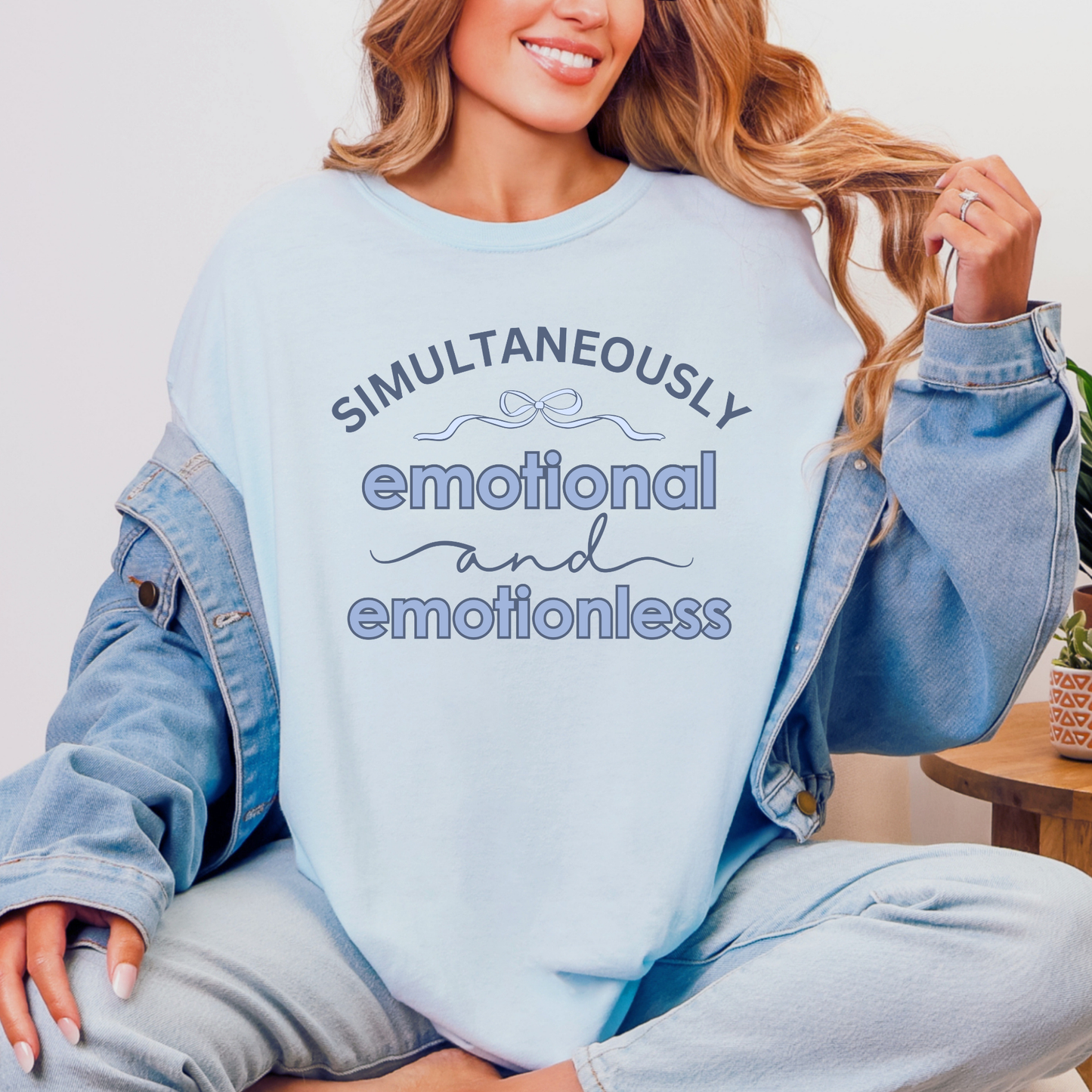 Simultaneously Emotional And Emotionless T-shirt