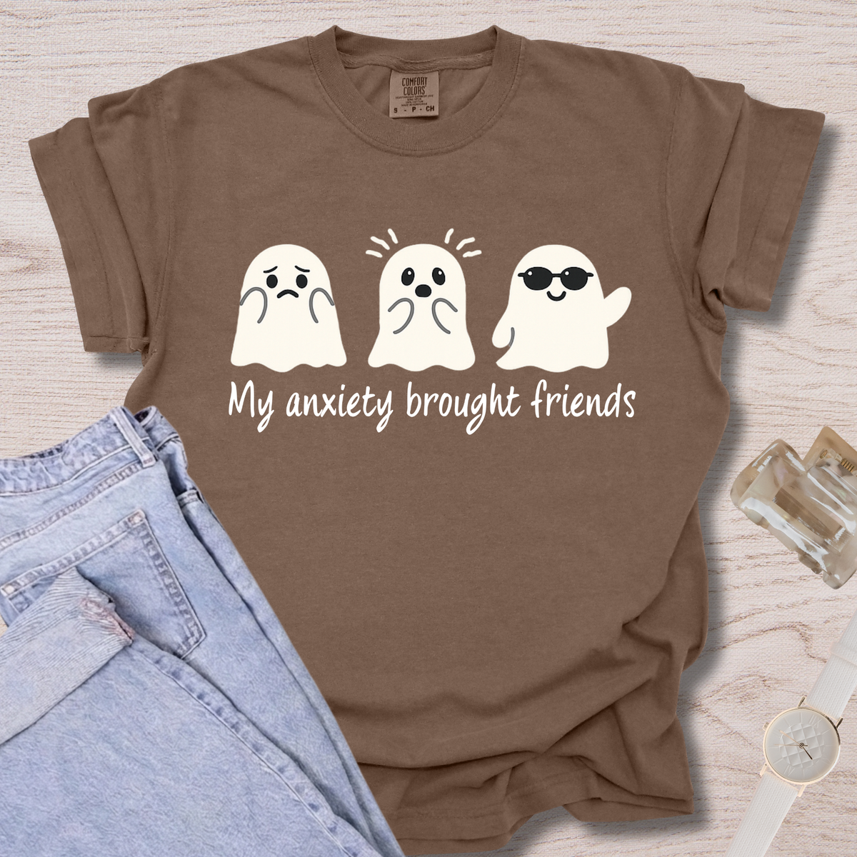 My Anxiety Brought Friends T-shirt
