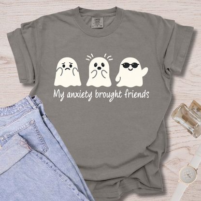 My Anxiety Brought Friends T-shirt