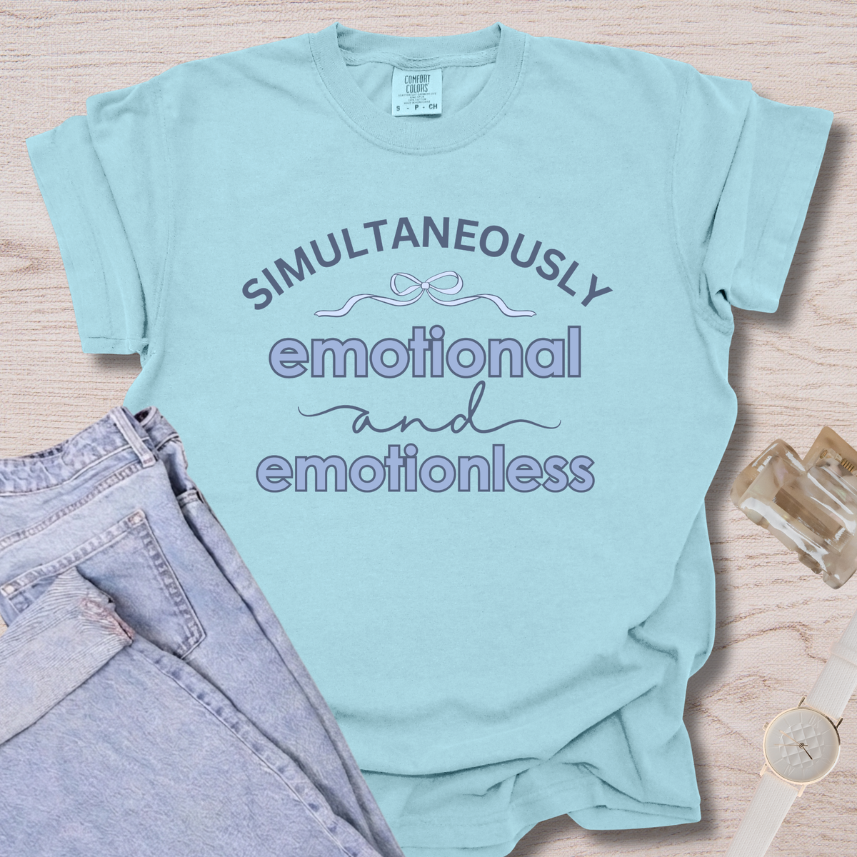 Simultaneously Emotional And Emotionless T-shirt