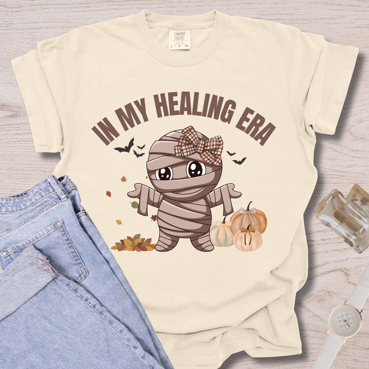 In My Healing Era Mummy T-shirt
