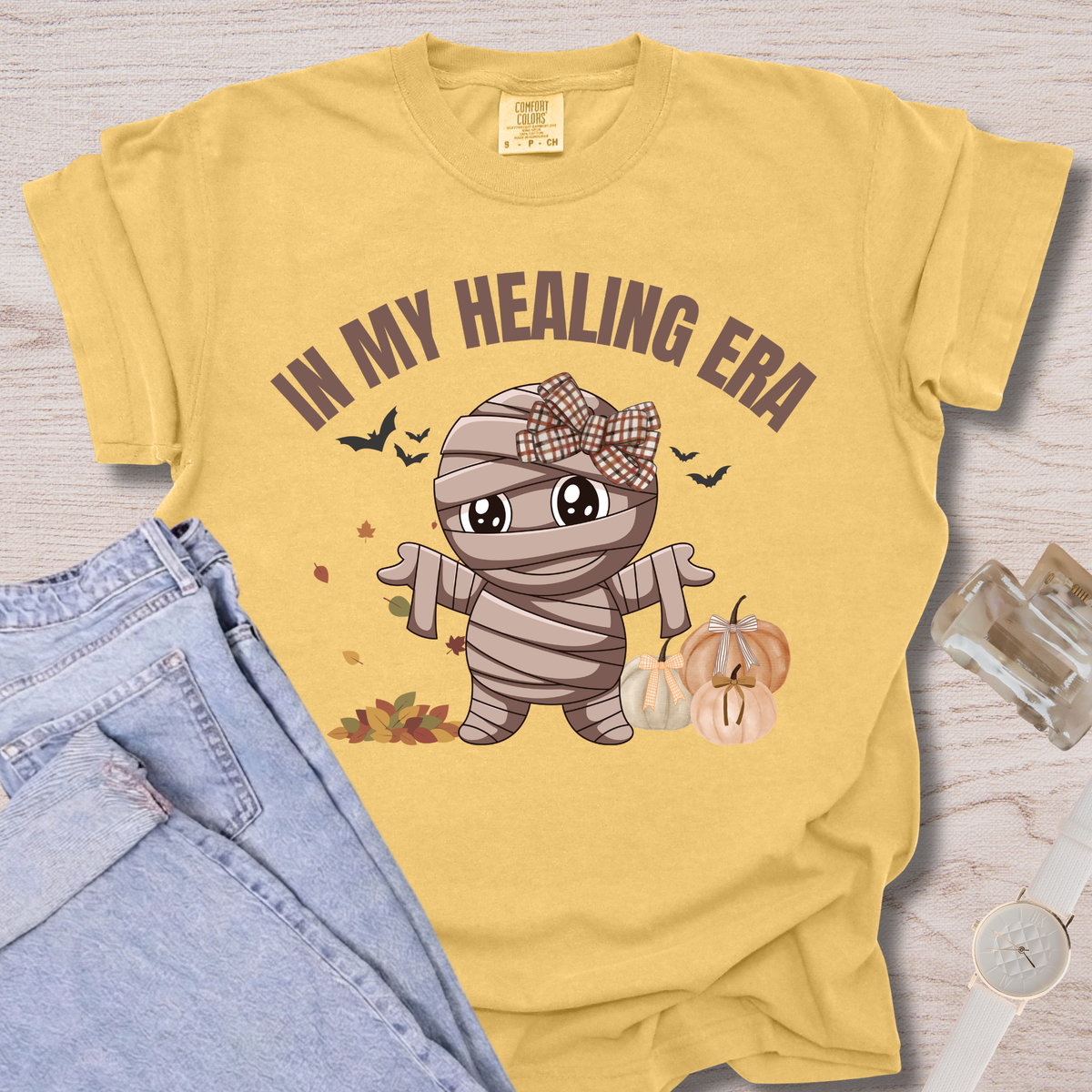 In My Healing Era Mummy T-shirt