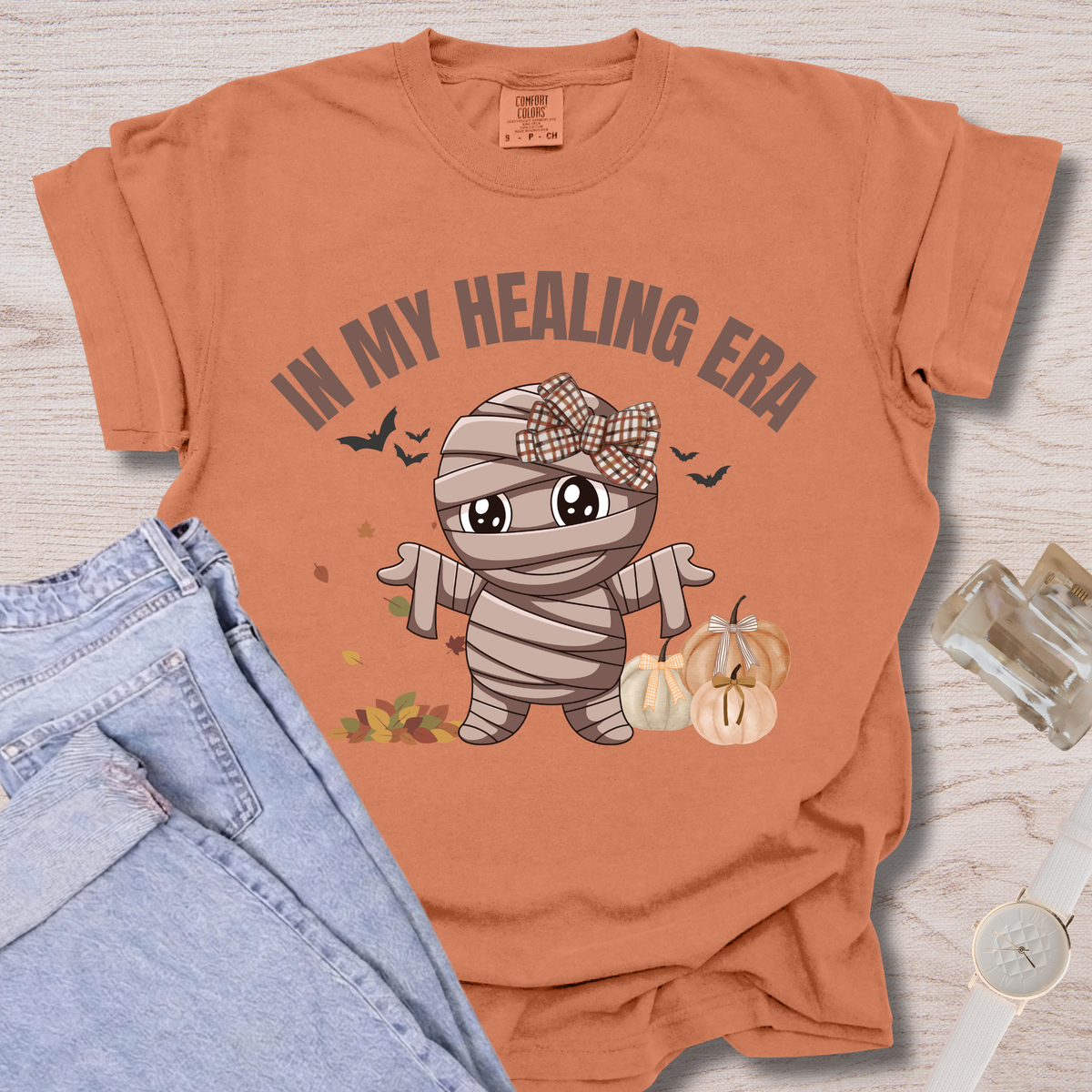 In My Healing Era Mummy T-shirt
