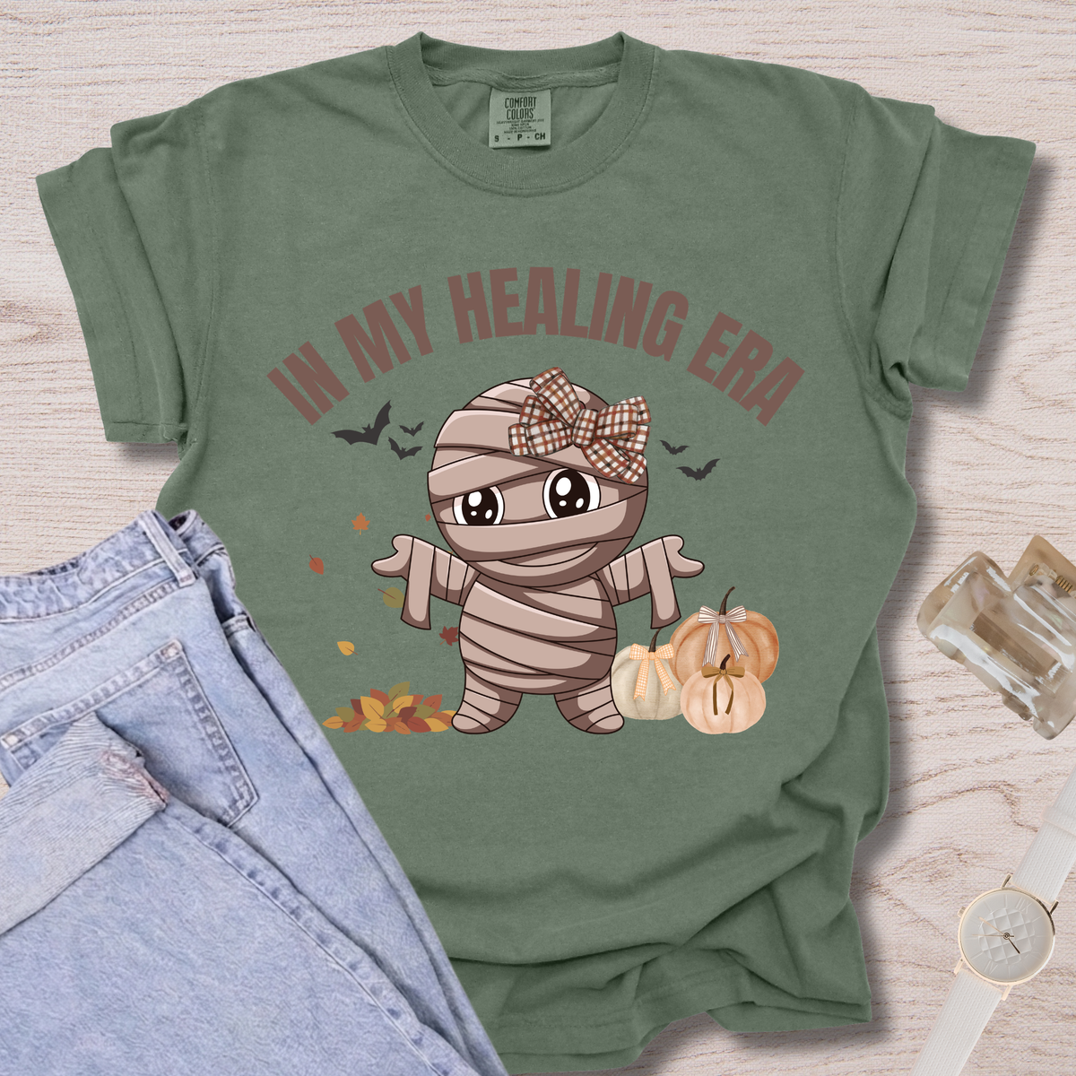 In My Healing Era Mummy T-shirt