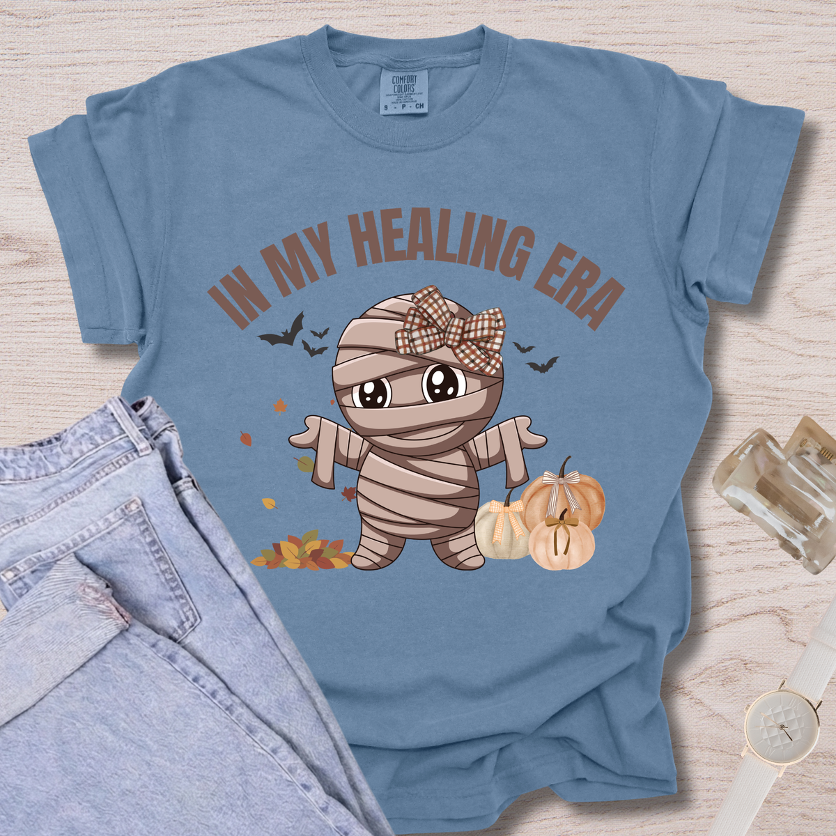 In My Healing Era Mummy T-shirt