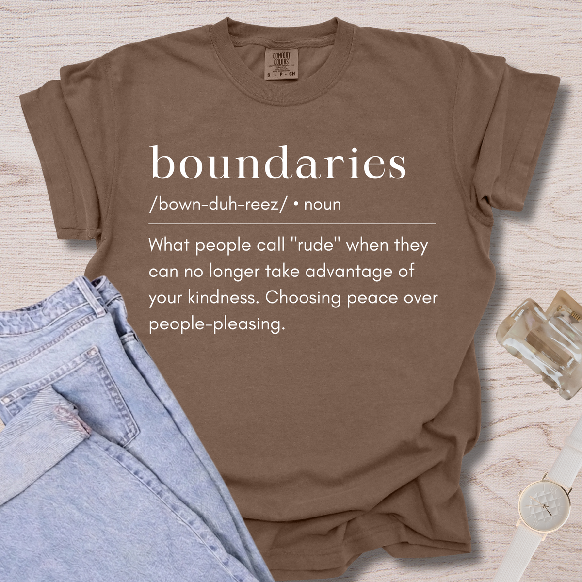 Boundaries Definition T-shirt