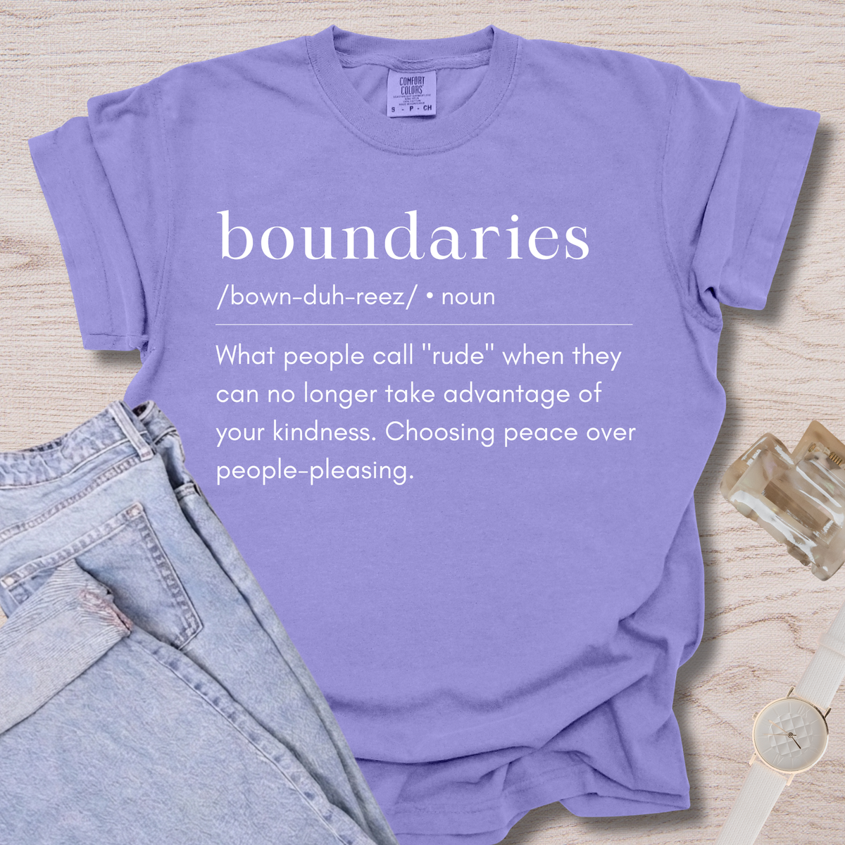 Boundaries Definition T-shirt