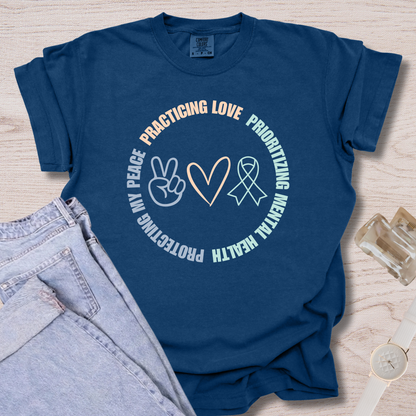 Protecting My Peace Practicing Love Health T-shirt