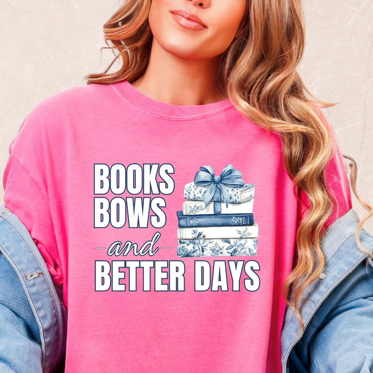 Books Bows And Better Days T-shirt