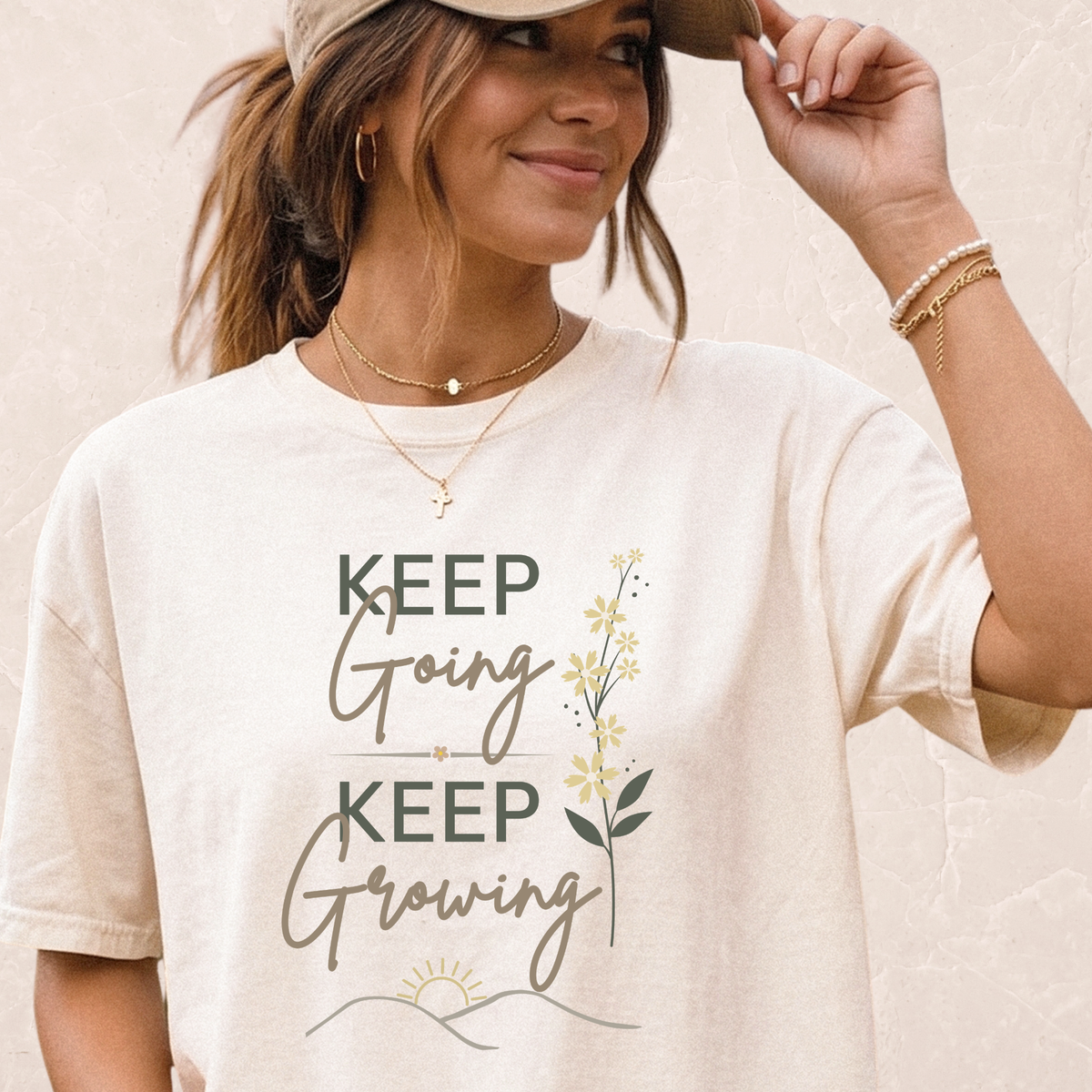 Keep Going Keep Growing T-shirt