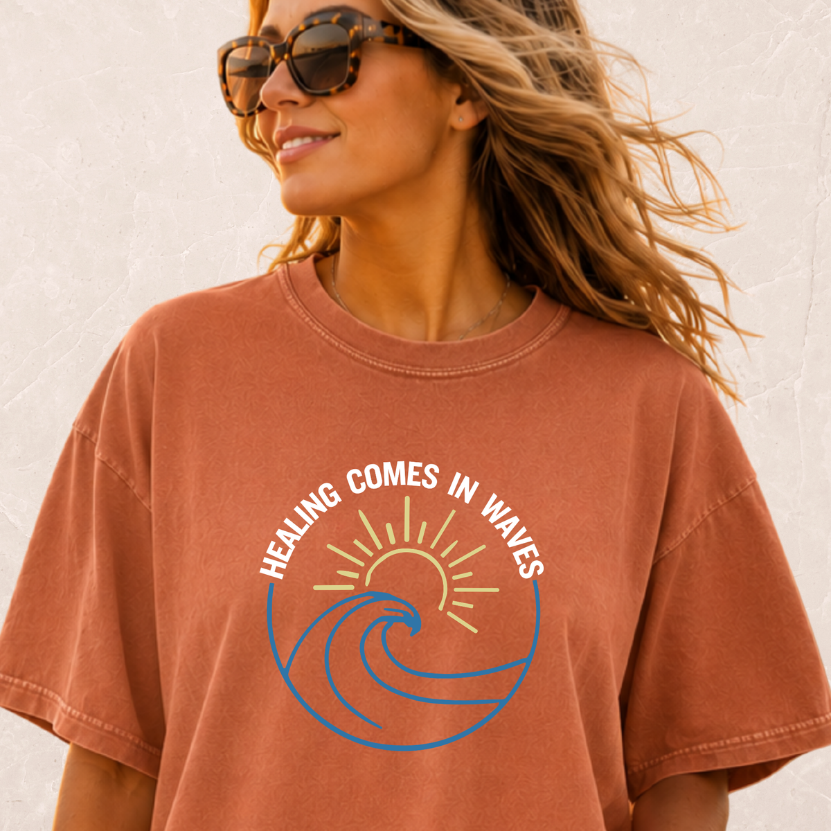 Healing Comes In Waves T-shirt