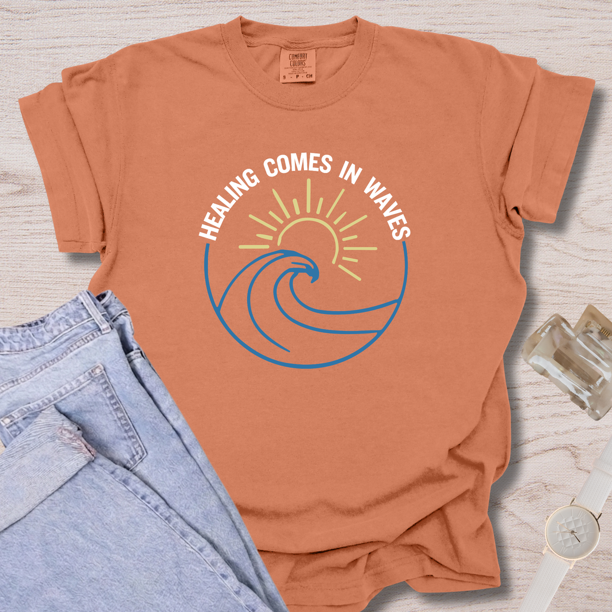 Healing Comes In Waves T-shirt