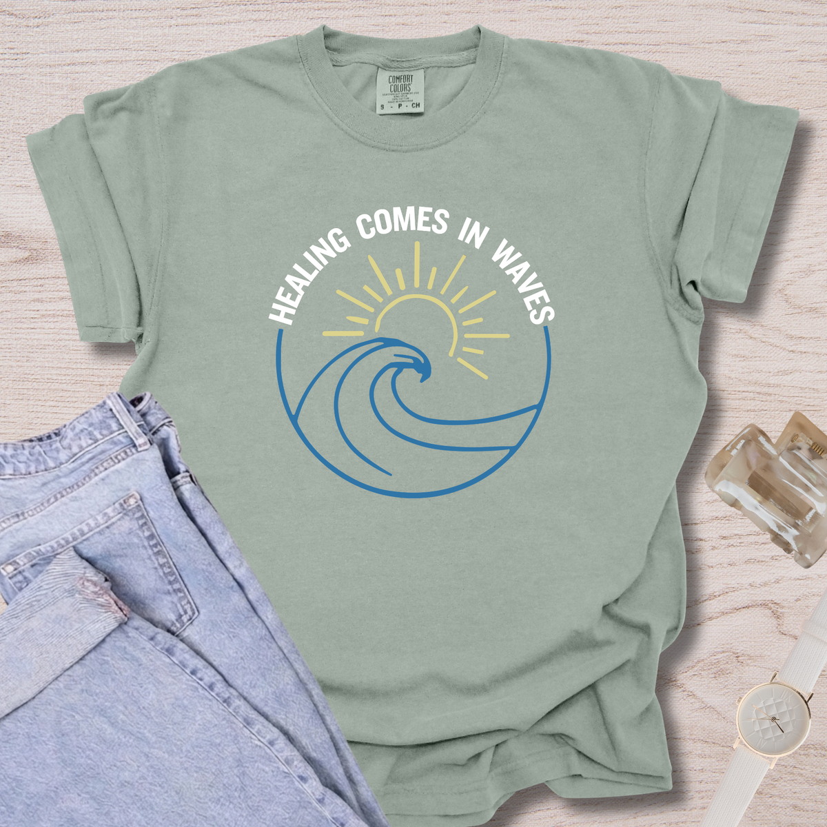 Healing Comes In Waves T-shirt
