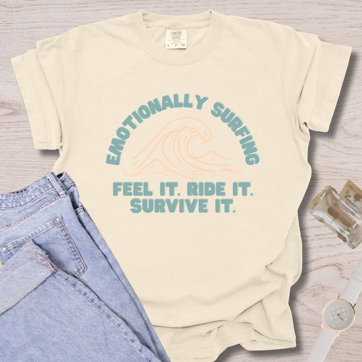 Emotionally Surfing T-shirt